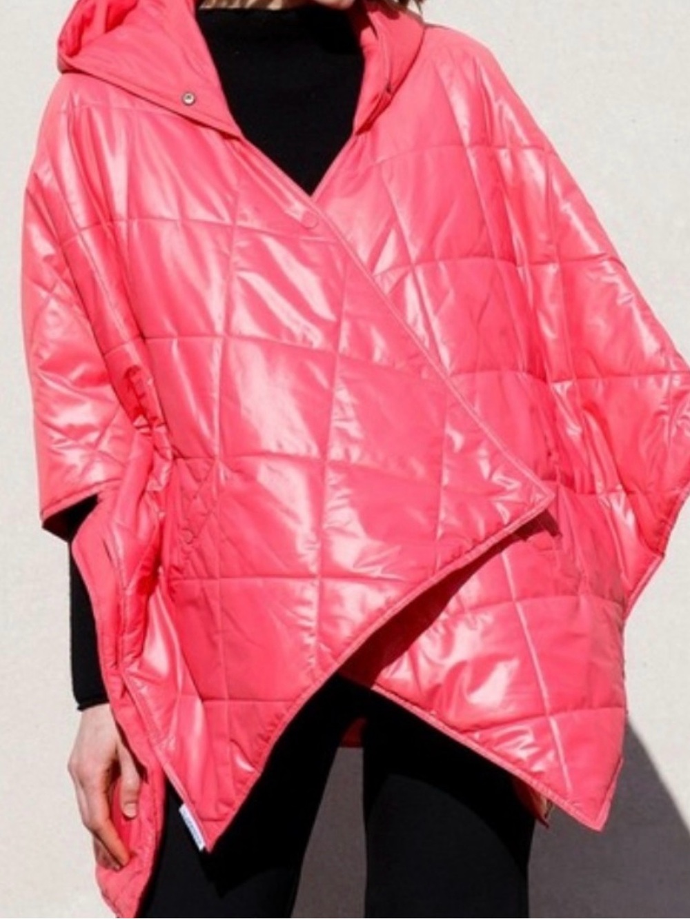 Rainraps Pullerrap Coral Puncho One Size